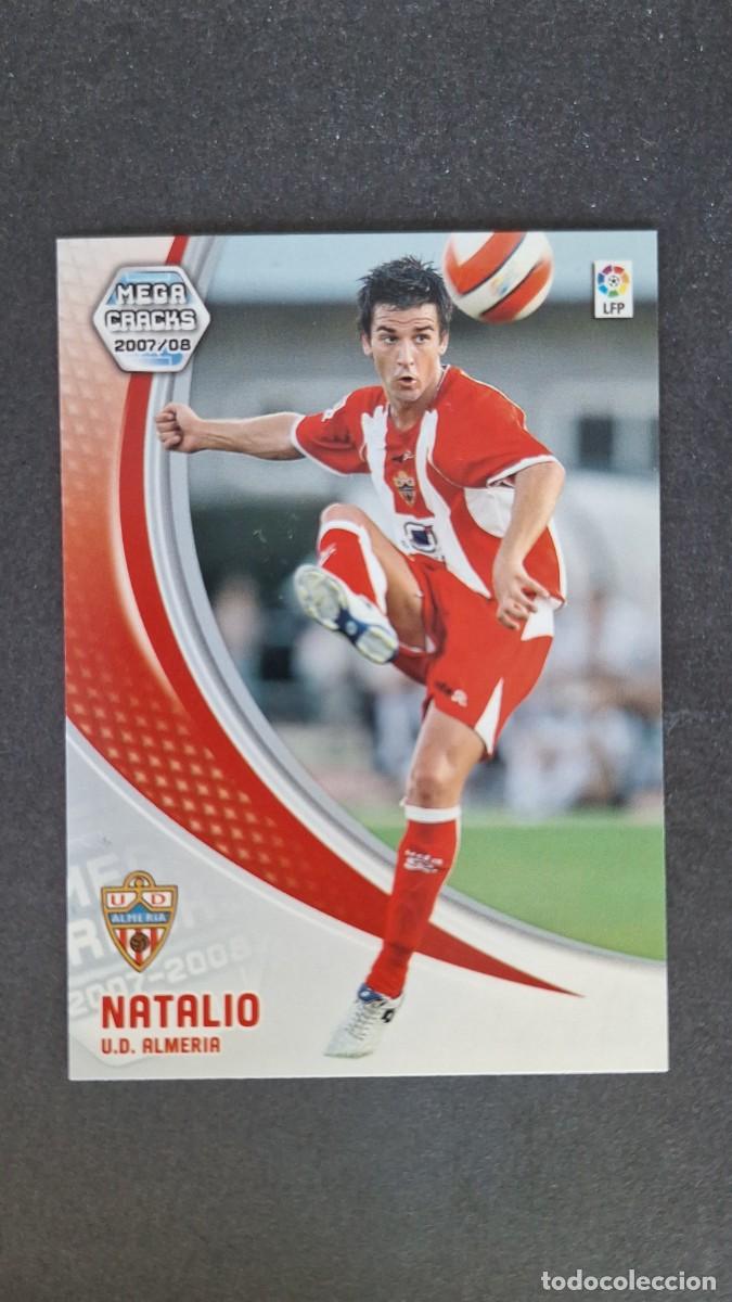 Cromos de F&uacute;tbol: L3 NATALIO U. D. ALMERIA 18 PANINI MEGACRACKS 2007 2008 07 08