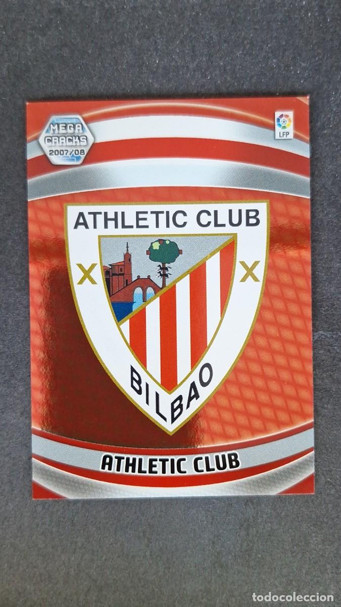 Cromos de F&uacute;tbol: L3 ESCUDO ATHLETIC CLUB DE BILBAO 19 PANINI MEGACRACKS 2007 2008 07 08