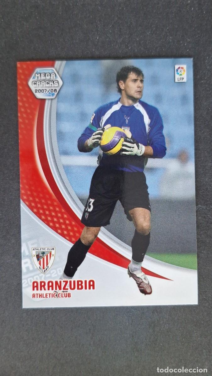 Cromos de F&uacute;tbol: L3 ARANZUBIA ATHLETIC CLUB DE BILBAO 20 PANINI MEGACRACKS 2007 2008 07 08