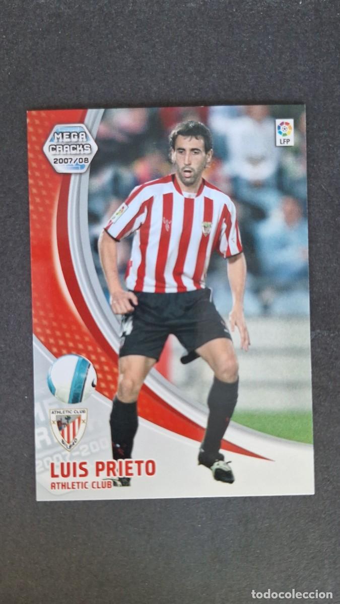 Cromos de F&uacute;tbol: L3 LUIS PRIETO ATHLETIC CLUB DE BILBAO 24 PANINI MEGACRACKS 2007 2008 07 08