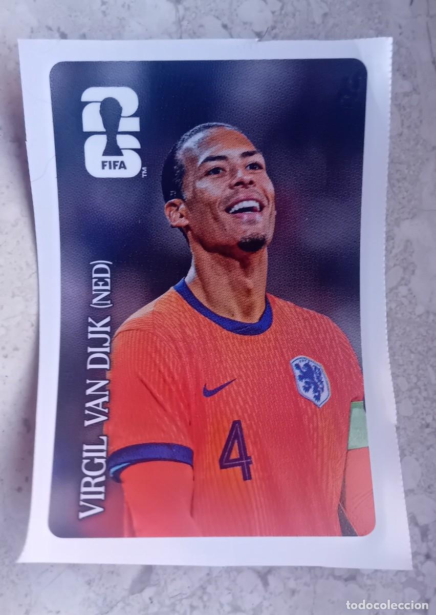 Fu&szlig;ball-Sticker: Figurina Panini 2026 Cromo World Cup Usa Mundial 2026 Virgil Van Dijk Netherlands Coca Cola NED