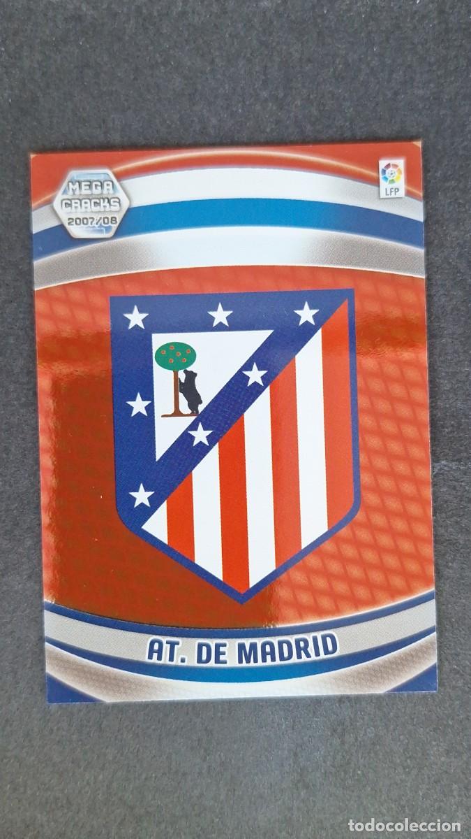 Cromos de F&uacute;tbol: L3 ESCUDO ATLETICO DE MADRID 37 PANINI MEGACRACKS 2007 2008 07 08
