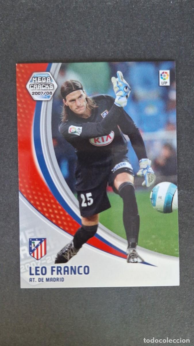 Cromos de F&uacute;tbol: L3 LEO FRANCO ATLETICO DE MADRID 38 PANINI MEGACRACKS 2007 2008 07 08