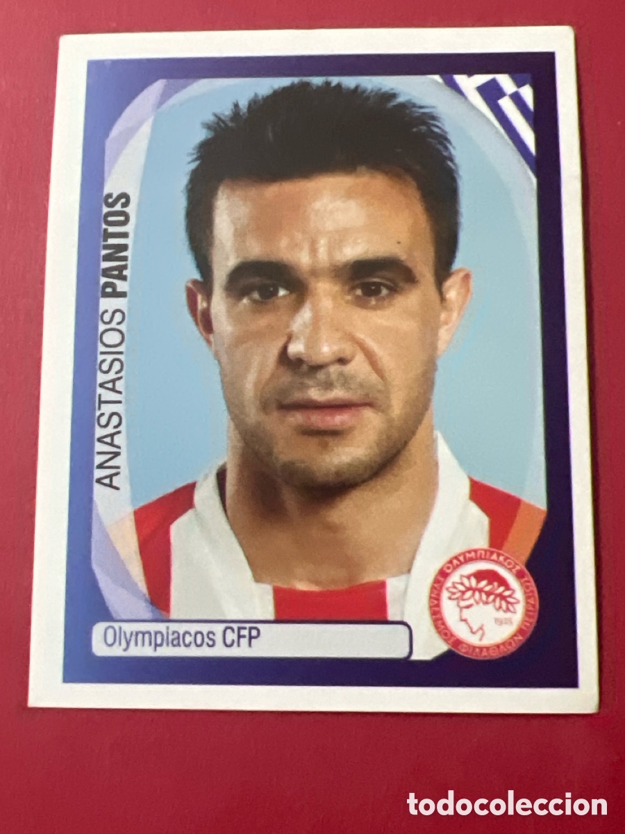 Cromos de F&uacute;tbol: C4421. UEFA Champions League 2007 2008 panini Pantos n&deg; 268 Olympiakos