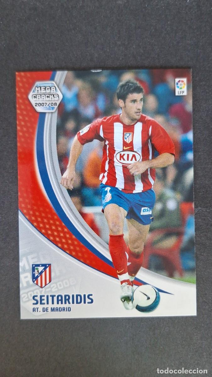 Cromos de F&uacute;tbol: L3 SEITARIDIS ATLETICO DE MADRID 39 PANINI MEGACRACKS 2007 2008 07 08