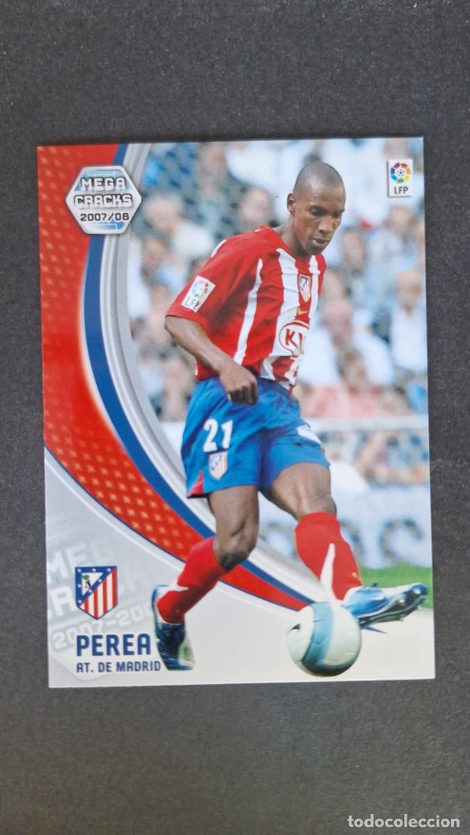 Cromos de F&uacute;tbol: L3 PEREA ATLETICO DE MADRID 40 PANINI MEGACRACKS 2007 2008 07 08