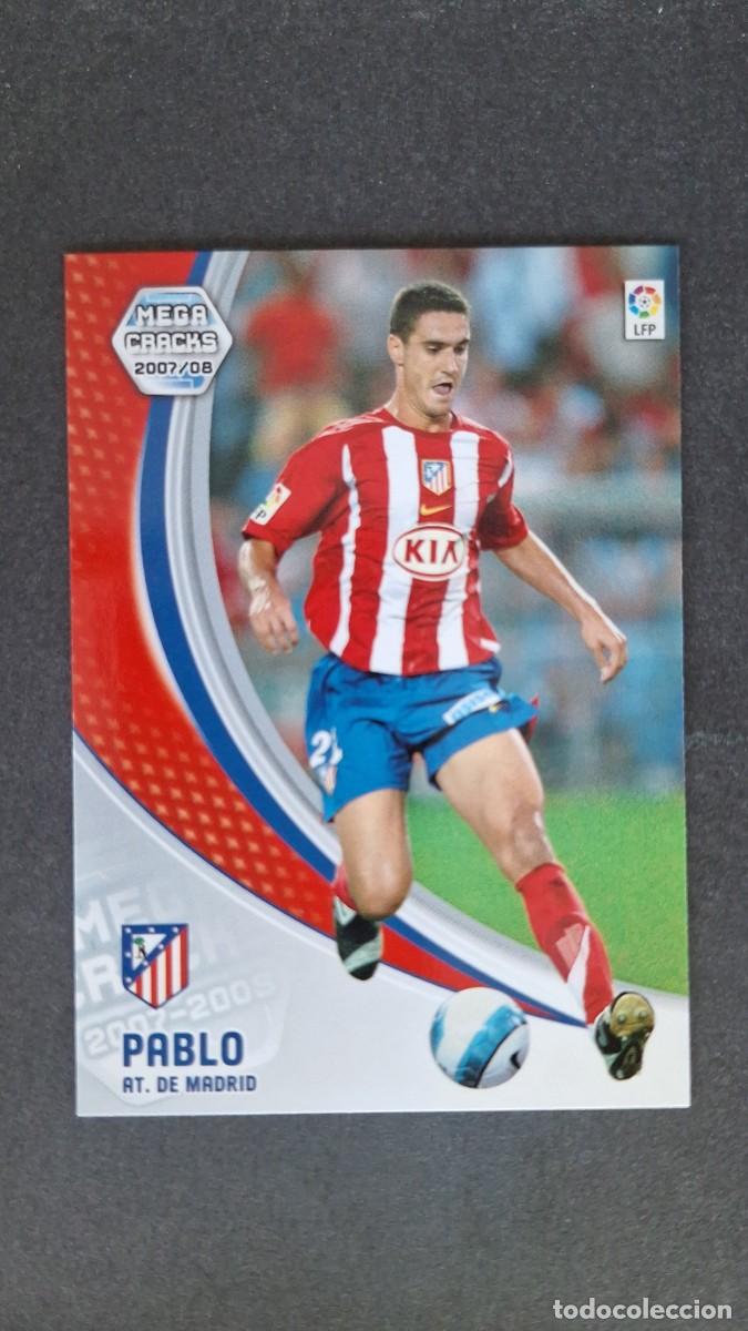 Cromos de F&uacute;tbol: L3 PABLO ATLETICO DE MADRID 42 PANINI MEGACRACKS 2007 2008 07 08