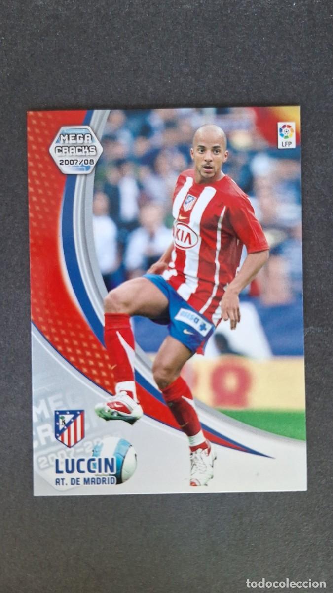 Cromos de Futebol: L3 LUCCIN ATLETICO DE MADRID 46 PANINI MEGACRACKS 2007 2008 07 08