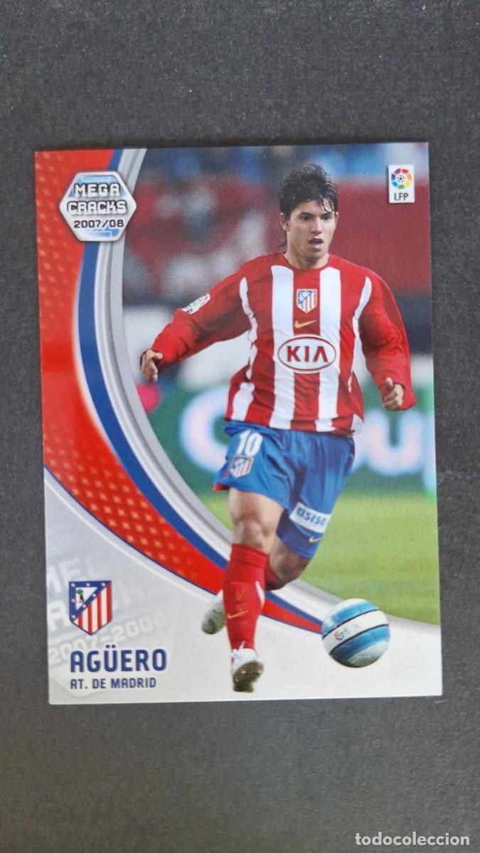 Cromos de Futebol: L3 AG&Uuml;ERO ATLETICO DE MADRID 52 PANINI MEGACRACKS 2007 2008 07 08