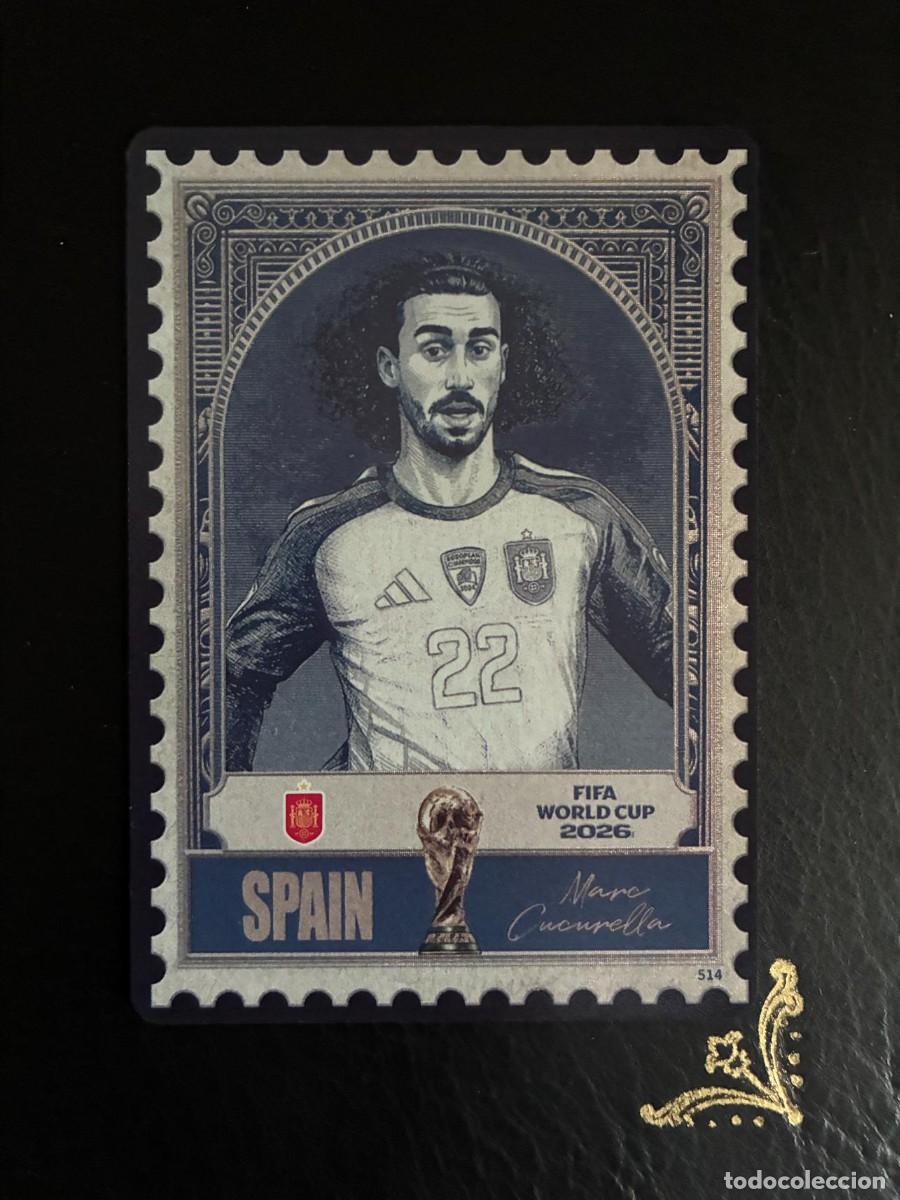 Cromos de Futebol: 514 MARC CUCURELLA ESPA&Ntilde;A SPAIN FIFA WORLD CUP MUNDIAL 2026 26 VERSION EXCLUSIVA CHINA PANINI