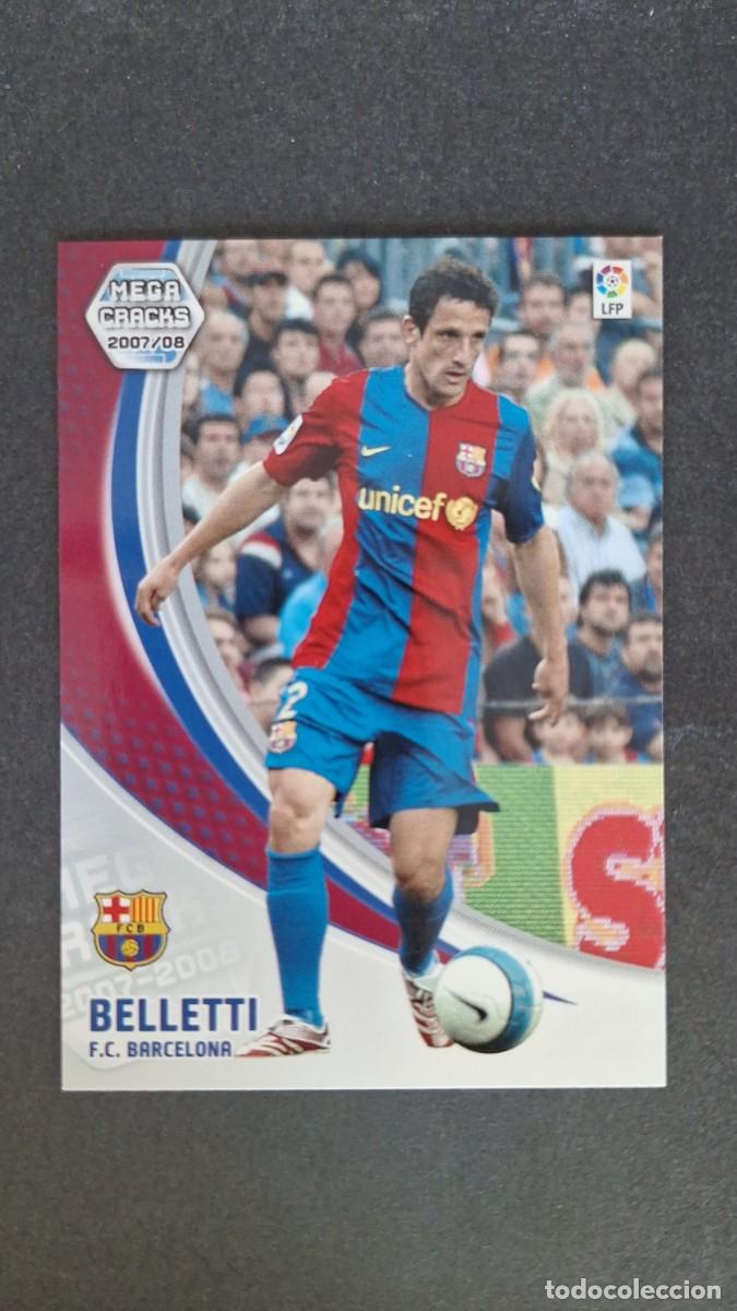 Cromos de Futebol: L3 BELLETTI F. C. BARCELONA 57 PANINI MEGACRACKS 2007 2008 07 08