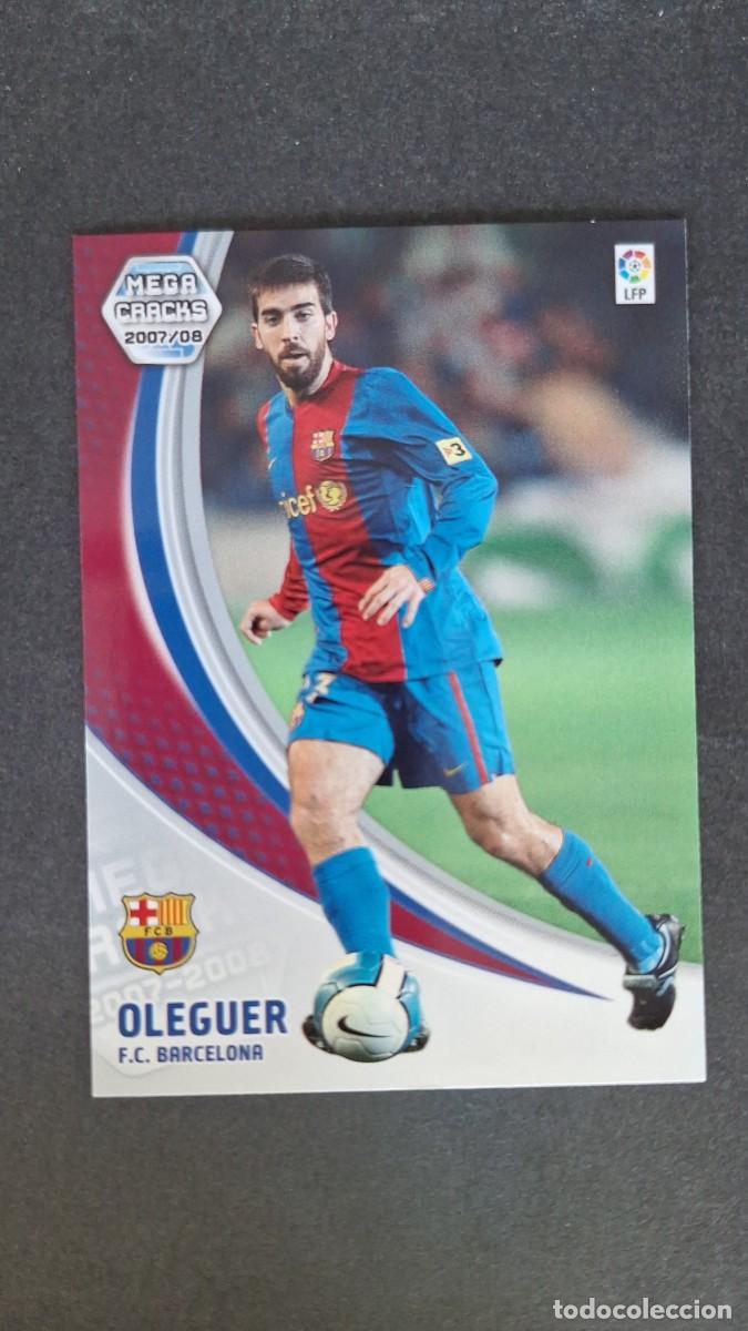 Cromos de Futebol: L3 OLEGUER F. C. BARCELONA 58 PANINI MEGACRACKS 2007 2008 07 08