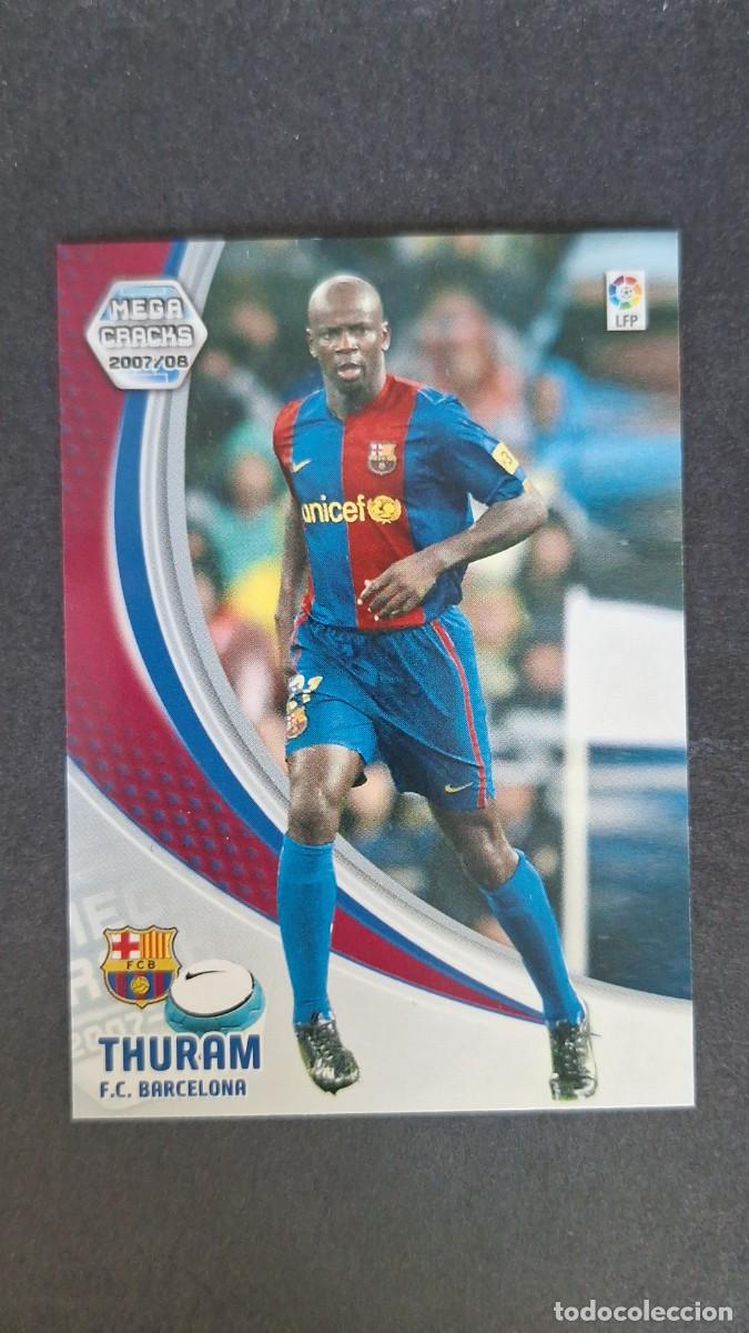 Cromos de Futebol: L3 THURAM F. C. BARCELONA 59 PANINI MEGACRACKS 2007 2008 07 08