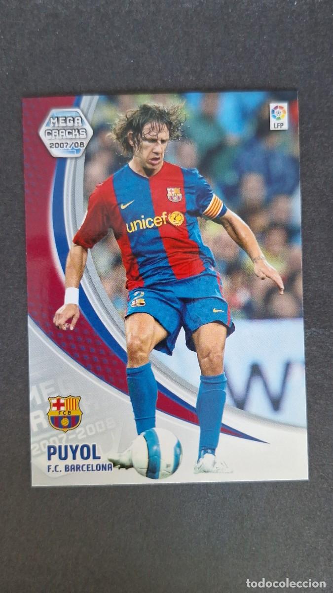 Cromos de Futebol: L3 PUYOL F. C. BARCELONA 60 PANINI MEGACRACKS 2007 2008 07 08