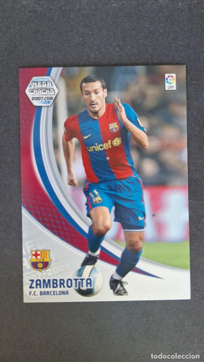 Cromos de Futebol: L3 ZAMBROTTA F. C. BARCELONA 61 PANINI MEGACRACKS 2007 2008 07 08