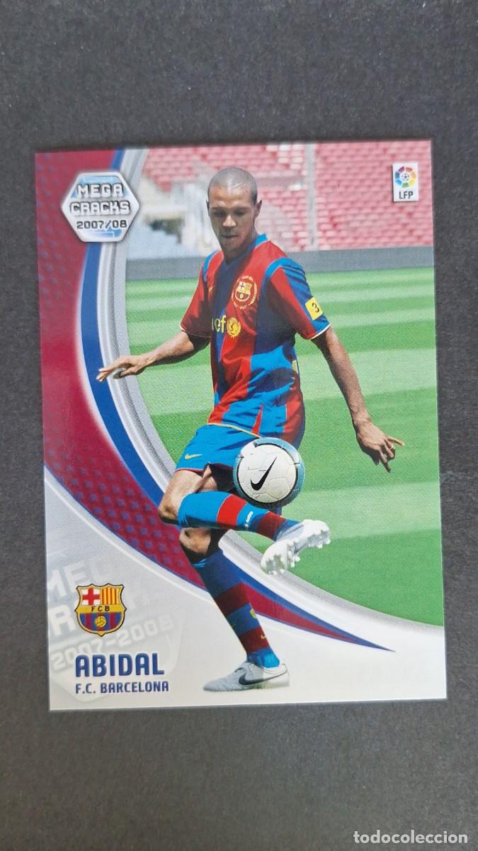 Cromos de Futebol: L3 ABIDAL F. C. BARCELONA 62 PANINI MEGACRACKS 2007 2008 07 08
