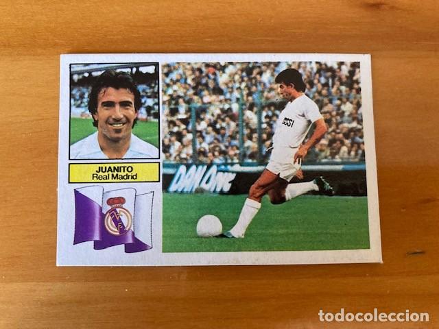 Fu&szlig;ball-Sticker: JUANITO REAL MADRID 82-83 ESTE RECUPERADO