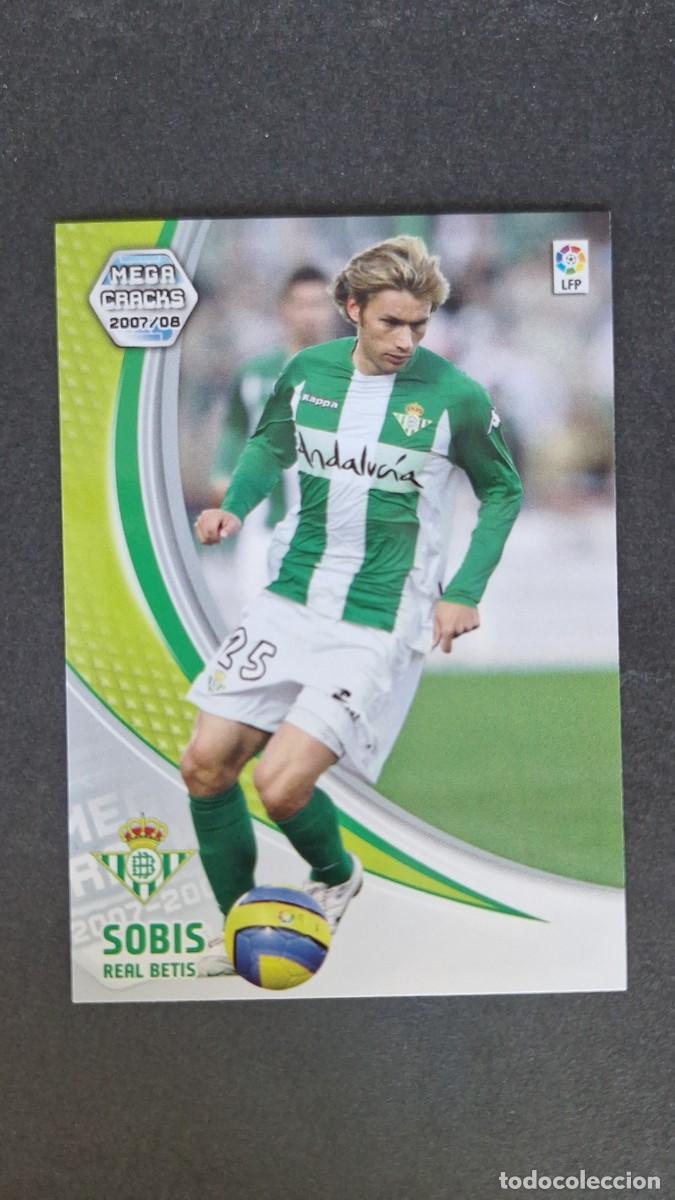 Football Stickers: L3 SOBIS REAL BETIS BALOMPIE 89 PANINI MEGACRACKS 2007 2008 07 08