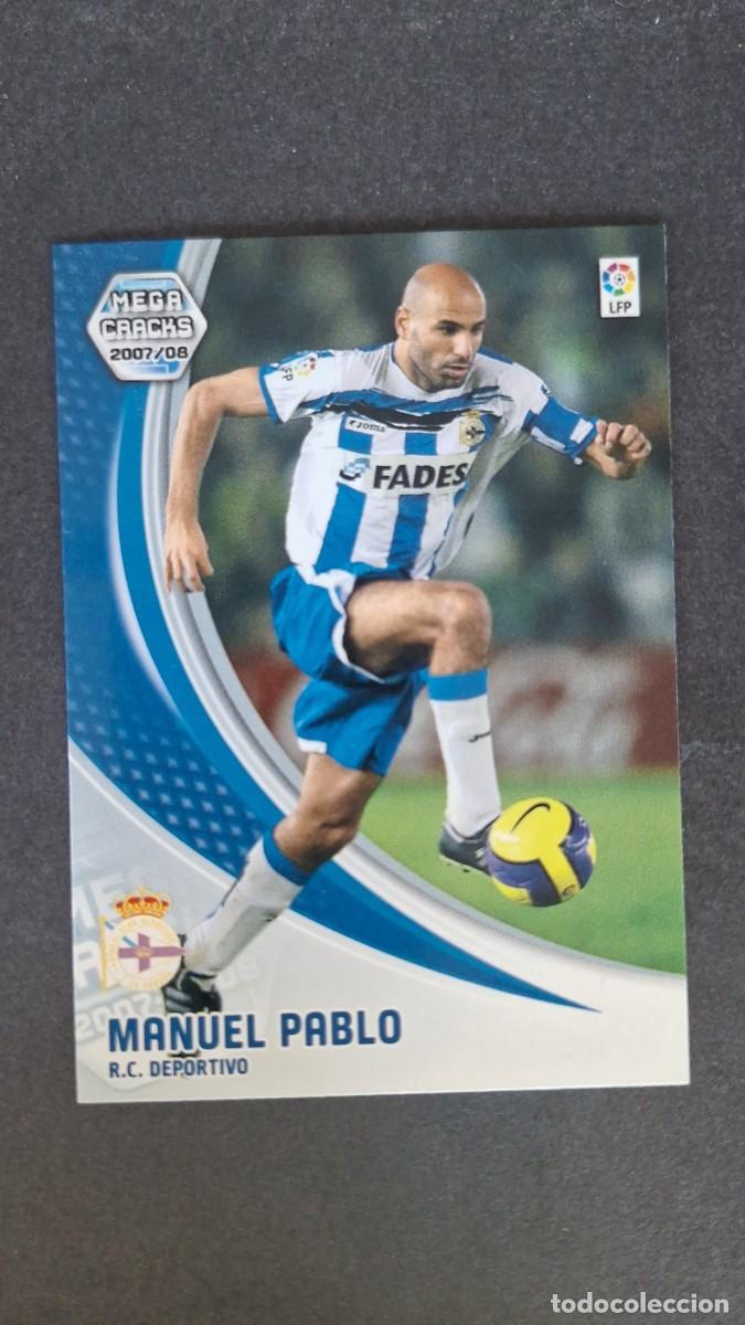 Fu&szlig;ball-Sticker: L3 MANUEL PABLO DEPORTIVO DE LA CORU&Ntilde;A 93 PANINI MEGACRACKS 2007 2008 07 08