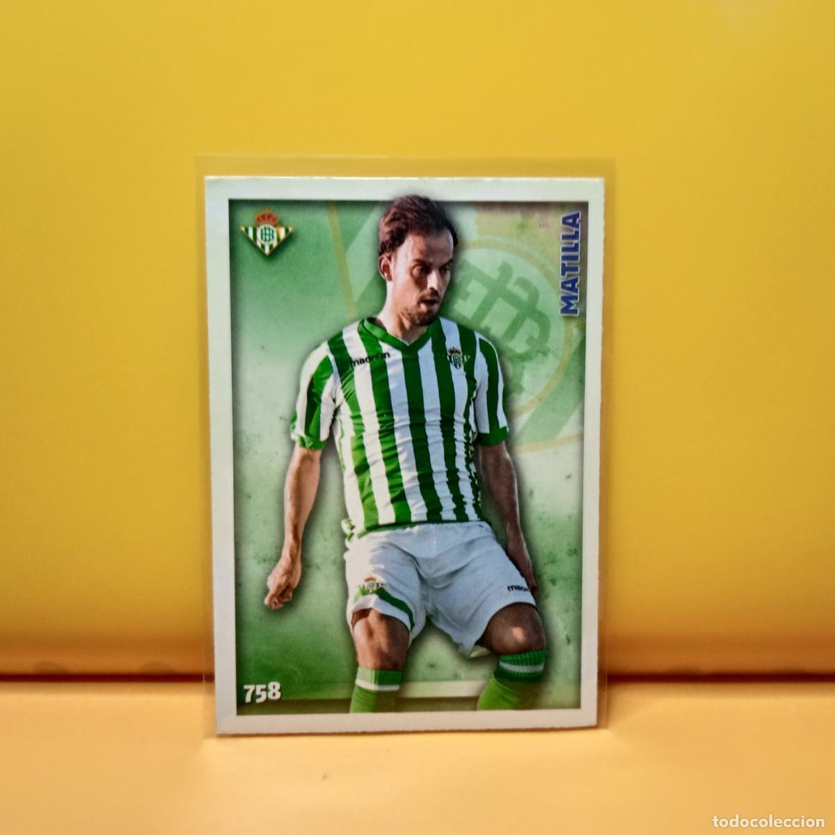 Cromos de F&uacute;tbol: MUNDICROMO 2014 2015 14 15 REAL BETIS MATILLA 758