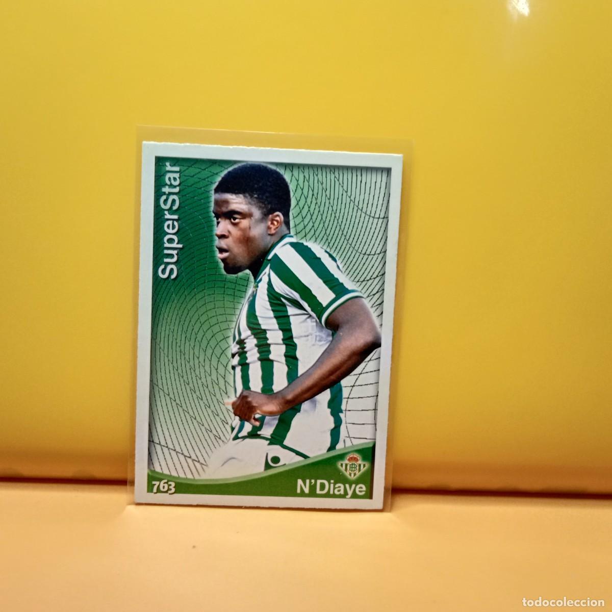 Cromos de F&uacute;tbol: MUNDICROMO 2014 2015 14 15 REAL BETIS SUPERSTAR N&acute;DIAYE 763