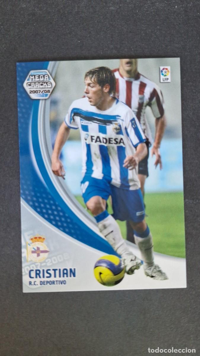 Fu&szlig;ball-Sticker: L3 CRISTIAN DEPORTIVO DE LA CORU&Ntilde;A 104 PANINI MEGACRACKS 2007 2008 07 08