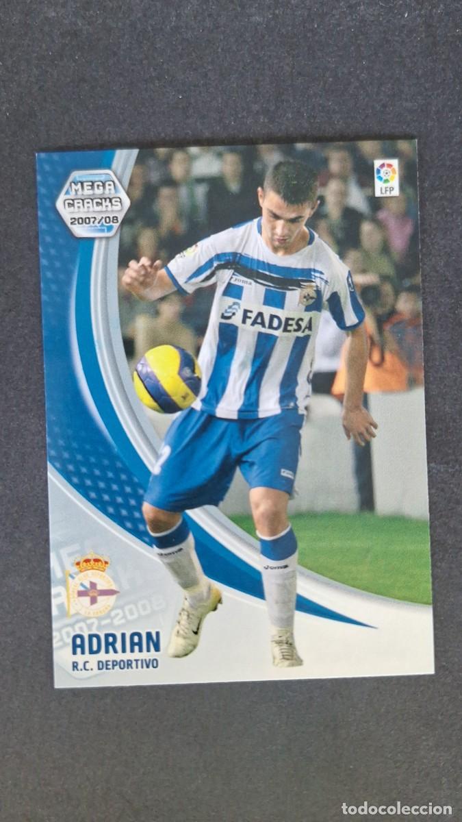 Cromos de F&uacute;tbol: L3 ADRIAN DEPORTIVO DE LA CORU&Ntilde;A 108 PANINI MEGACRACKS 2007 2008 07 08