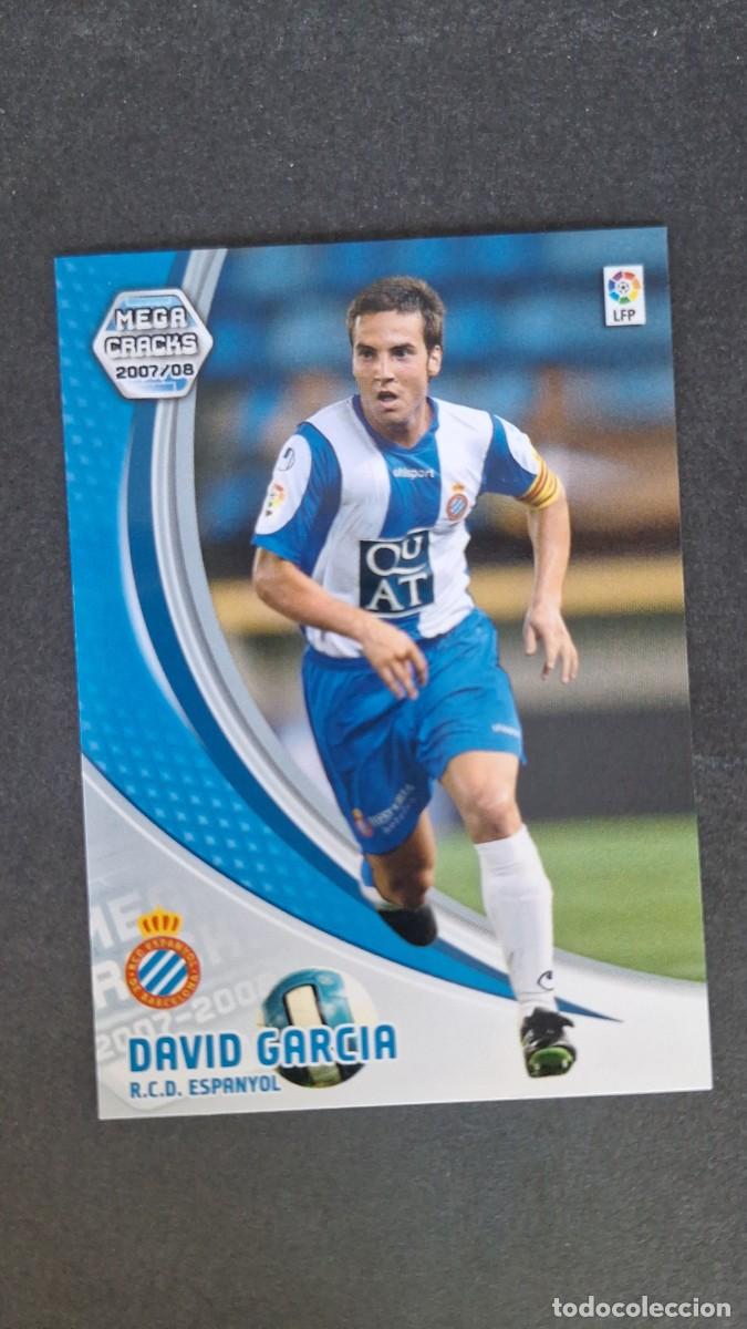 Cartes &agrave; collectionner de Football: L3 DAVID GARCIA R. C. D. ESPA&Ntilde;OL 117 PANINI MEGACRACKS 2007 2008 07 08
