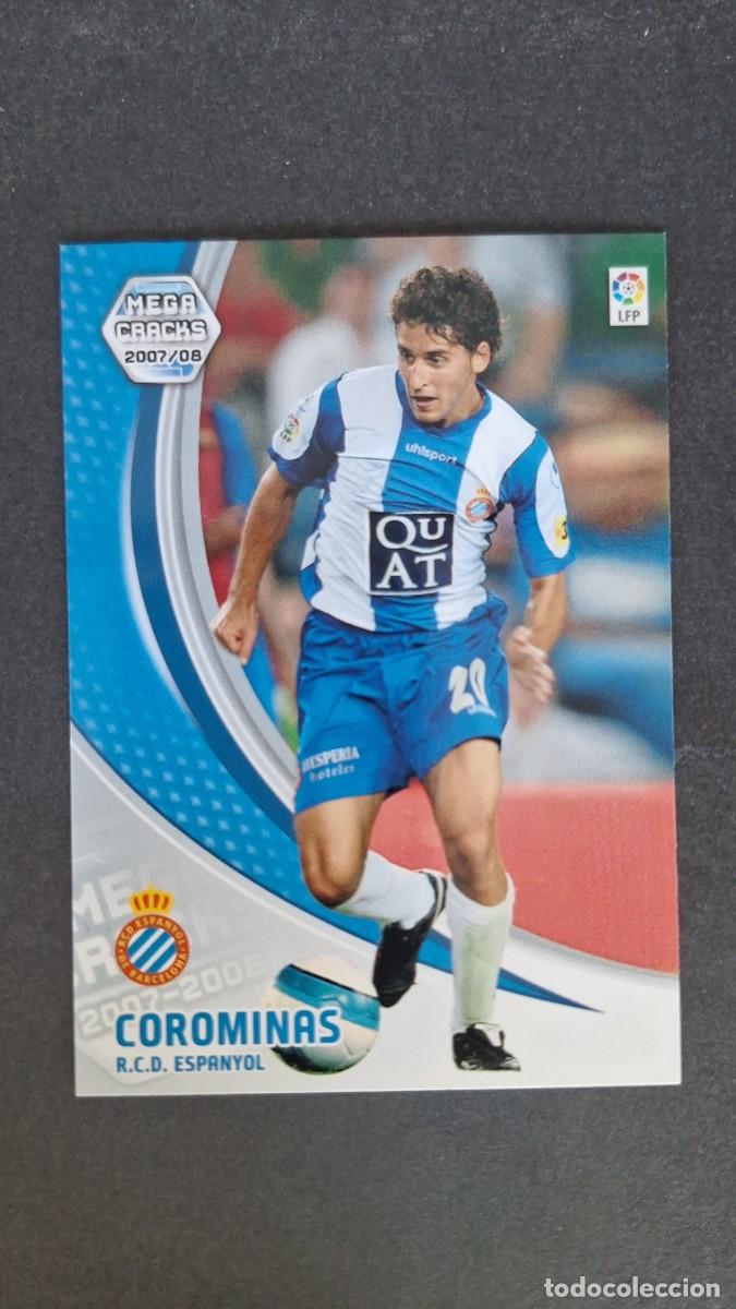 Cartes &agrave; collectionner de Football: L3 COROMINAS R. C. D. ESPA&Ntilde;OL 123 PANINI MEGACRACKS 2007 2008 07 08