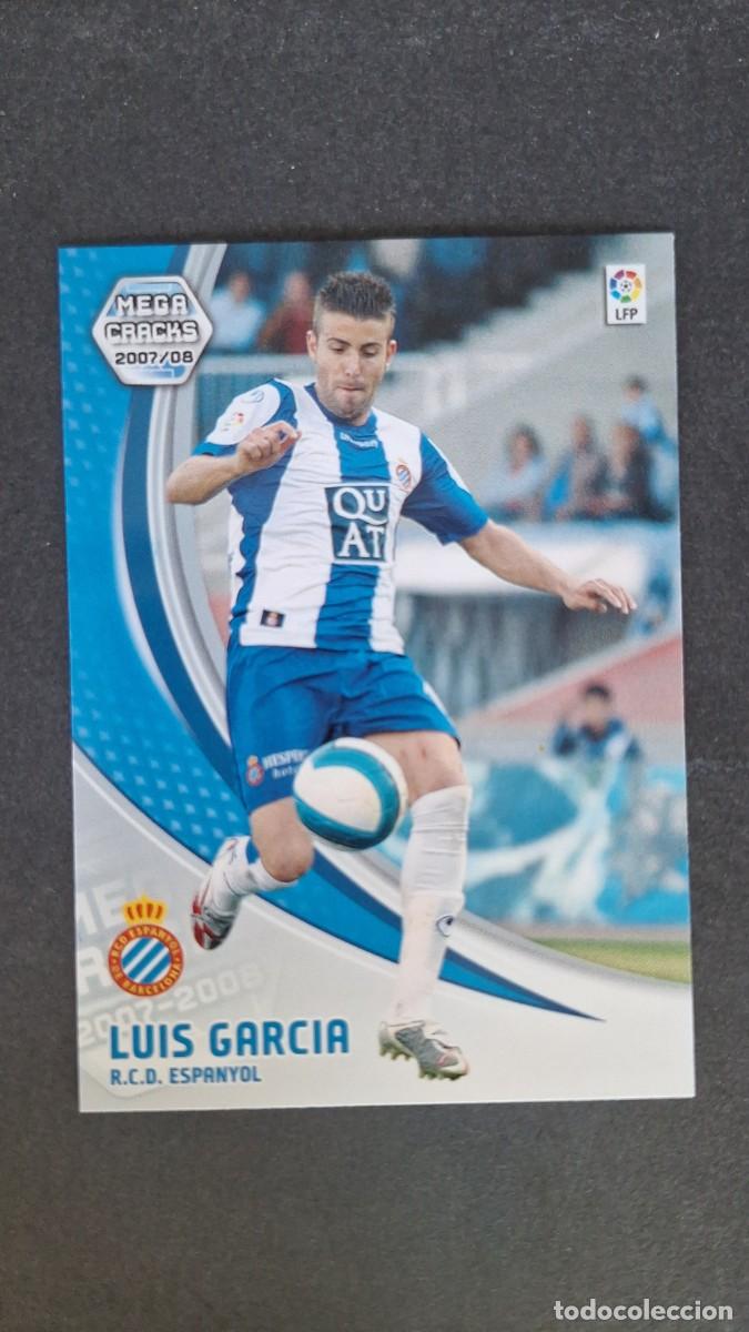 Cartes &agrave; collectionner de Football: L3 LUIS GARCIA R. C. D. ESPA&Ntilde;OL 124 PANINI MEGACRACKS 2007 2008 07 08