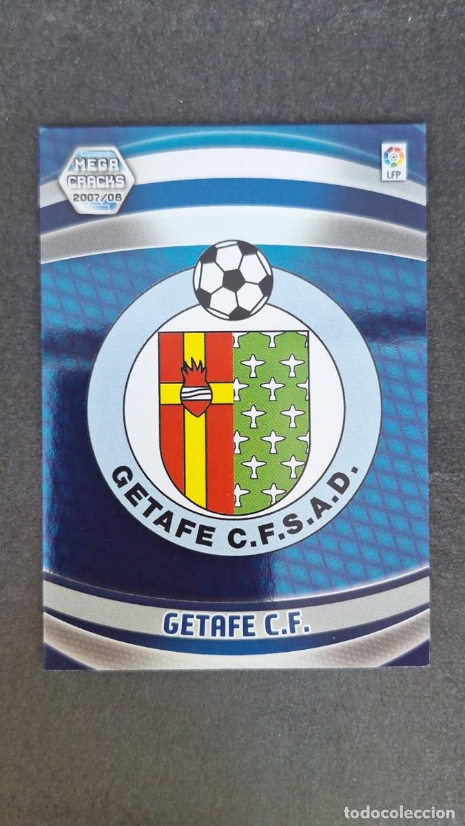 Cromos de F&uacute;tbol: L3 ESCUDO GETAFE C. F. 127 PANINI MEGACRACKS 2007 2008 07 08