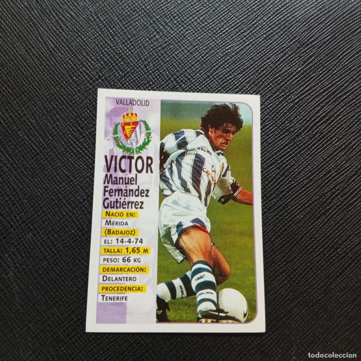 Cromos de F&uacute;tbol: 213 VICTOR VALLADOLID PANINI 1998 1999 FUTBOL CROMO 98 99 - SIN PEGAR - A173 PG47