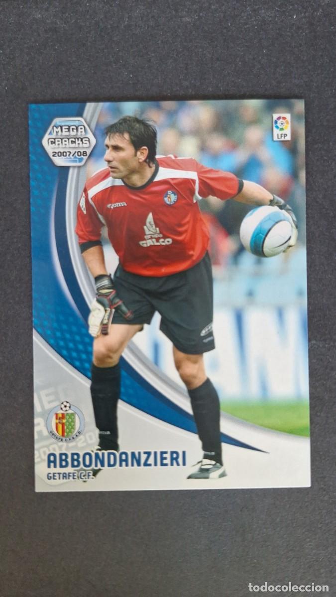 Cromos de F&uacute;tbol: L3 ABBONDANZIERI GETAFE C. F. 128 PANINI MEGACRACKS 2007 2008 07 08