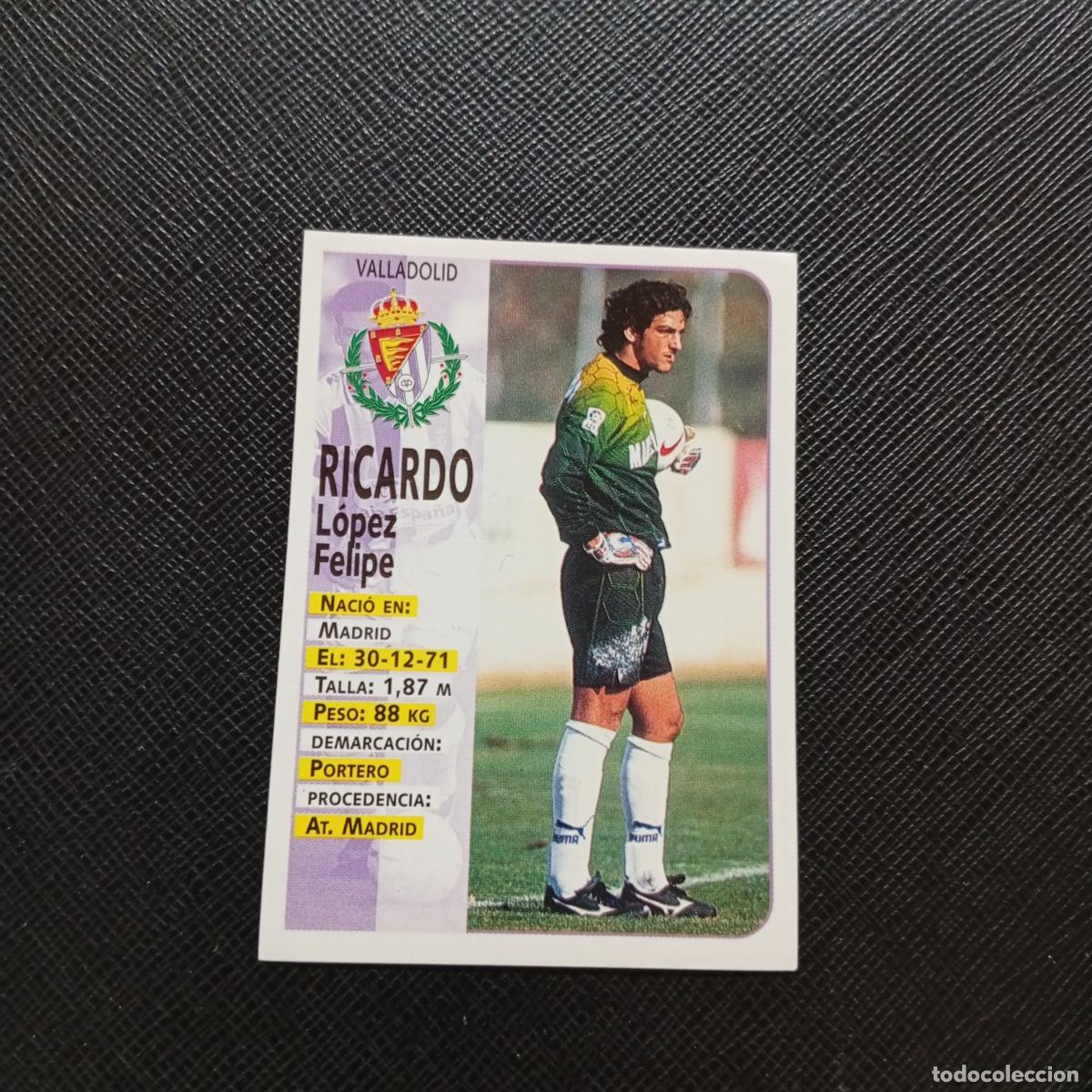 Cromos de F&uacute;tbol: 217A 217 RICARDO VALLADOLID PANINI 1998 1999 FUTBOL CROMO 98 99 - SIN PEGAR - A173 PG47