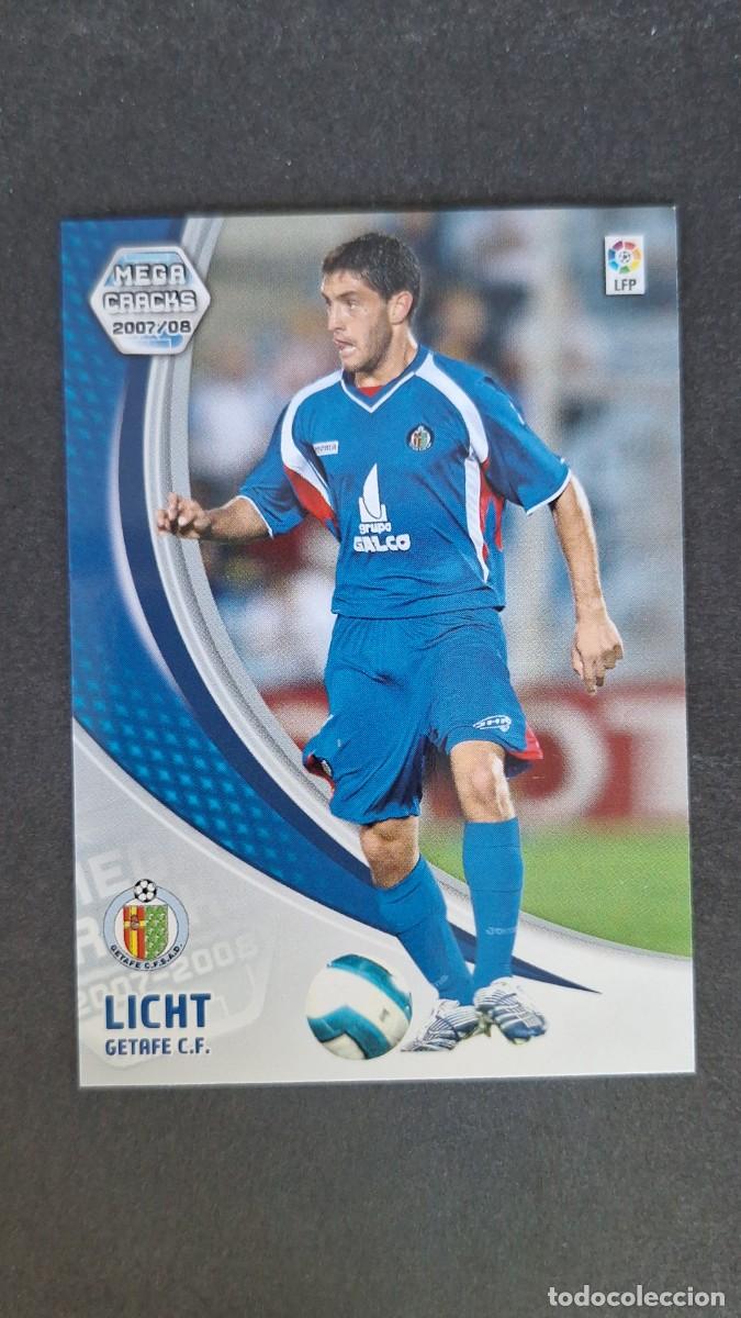 Cromos de F&uacute;tbol: L3 LICHT GETAFE C. F. 133 PANINI MEGACRACKS 2007 2008 07 08