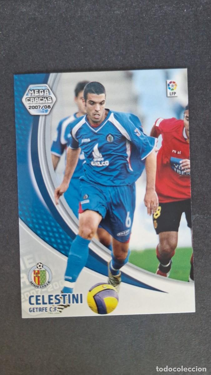 Cromos de F&uacute;tbol: L3 CELESTINI GETAFE C. F. 134 PANINI MEGACRACKS 2007 2008 07 08