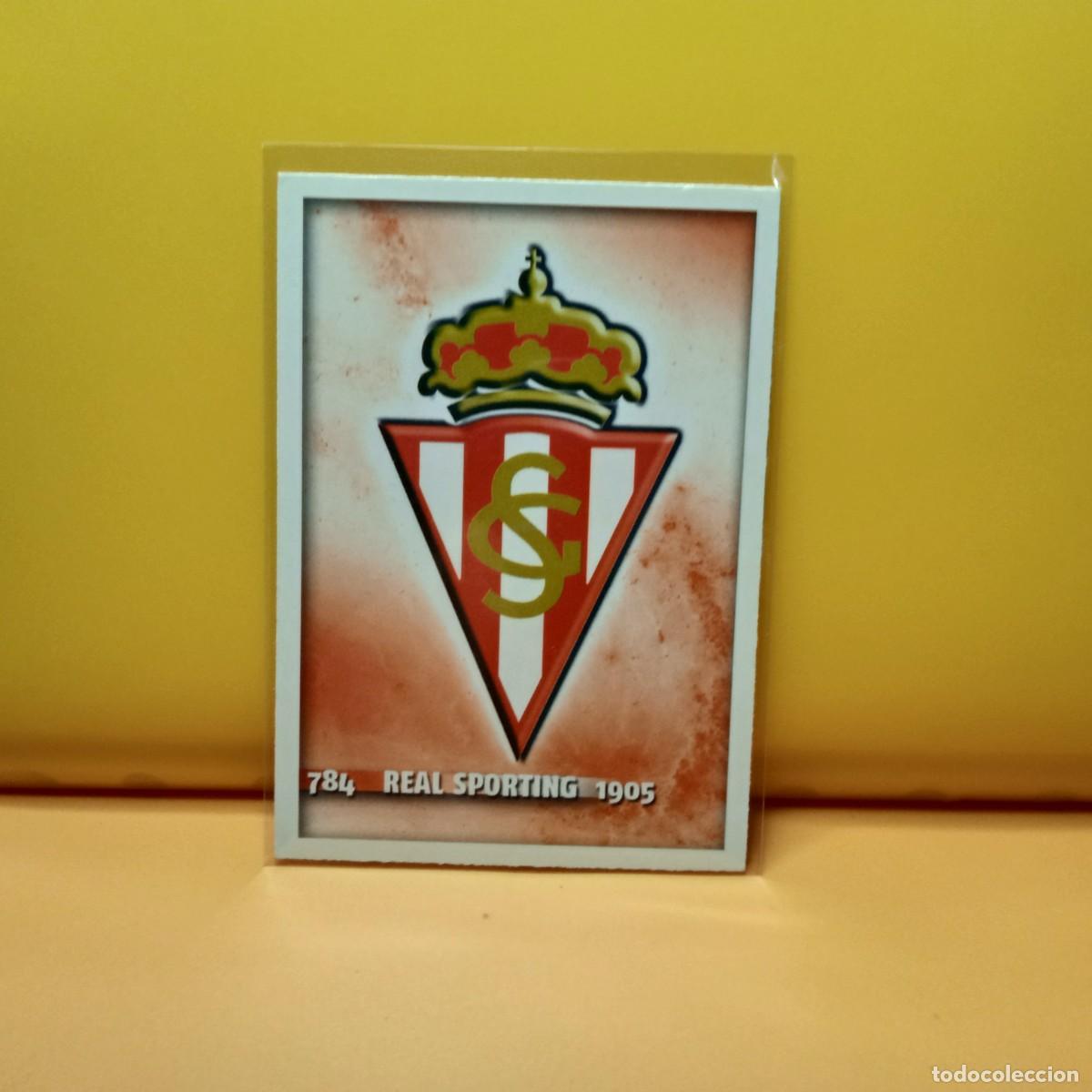 Cromos de F&uacute;tbol: MUNDICROMO 2014 2015 14 15 SPORTING DE GIJ&Oacute;N ESCUDO 784
