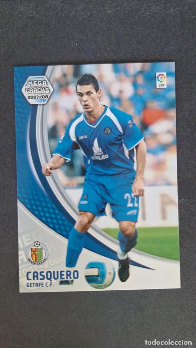 Cromos de F&uacute;tbol: L3 CASQUERO GETAFE C. F. 135 PANINI MEGACRACKS 2007 2008 07 08