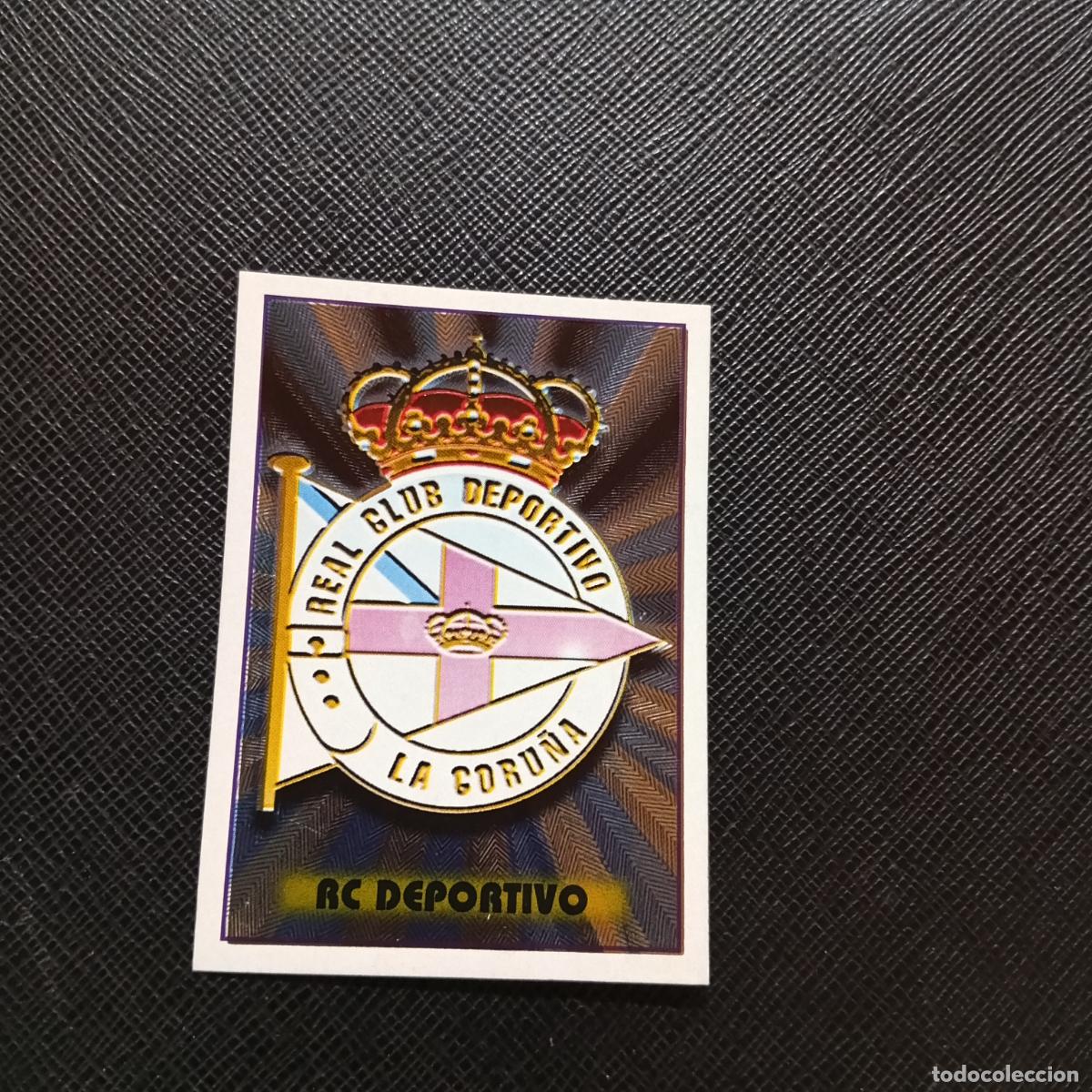 Cromos de F&uacute;tbol: 218 ESCUDO DEPORTIVO PANINI 1998 1999 FUTBOL CROMO 98 99 - - A173 PG48 - VER TRASERA