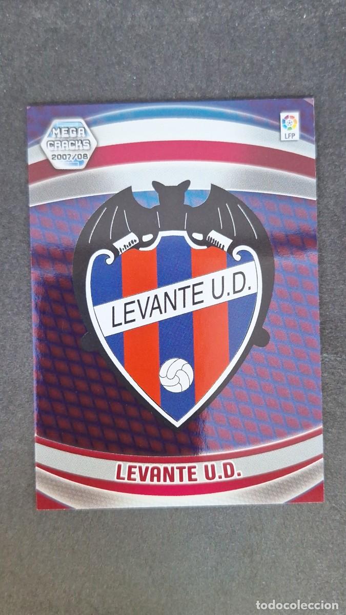 Cromos de F&uacute;tbol: L3 ESCUDO LEVANTE U. D. 145 PANINI MEGACRACKS 2007 2008 07 08