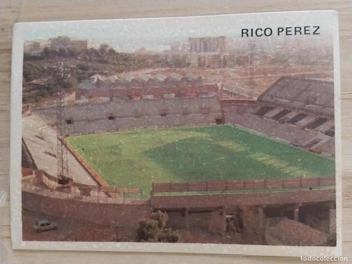Cromos de F&uacute;tbol: HERCULES RICO PEREZ 403 ESTADIO LIGA 1975 75 76 ED MAGA CROMO SIN PEGAR NUNCA *-