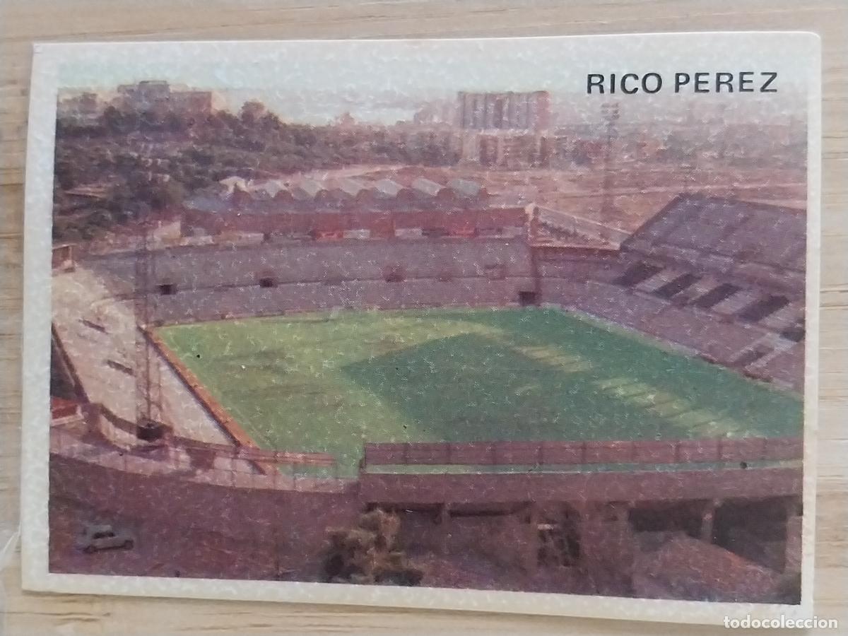 Cromos de F&uacute;tbol: HERCULES RICO PEREZ 403 ESTADIO LIGA 1975 75 76 ED MAGA CROMO SIN PEGAR NUNCA *-***-