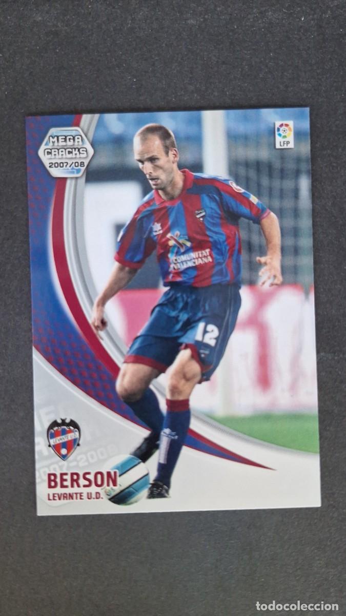 Cromos de F&uacute;tbol: L3 BERSON LEVANTE U. D. 154 PANINI MEGACRACKS 2007 2008 07 08