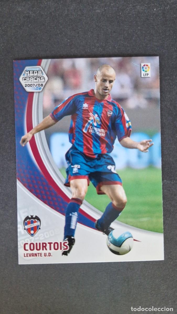 Cromos de F&uacute;tbol: L3 COURTOIS LEVANTE U. D. 156 PANINI MEGACRACKS 2007 2008 07 08