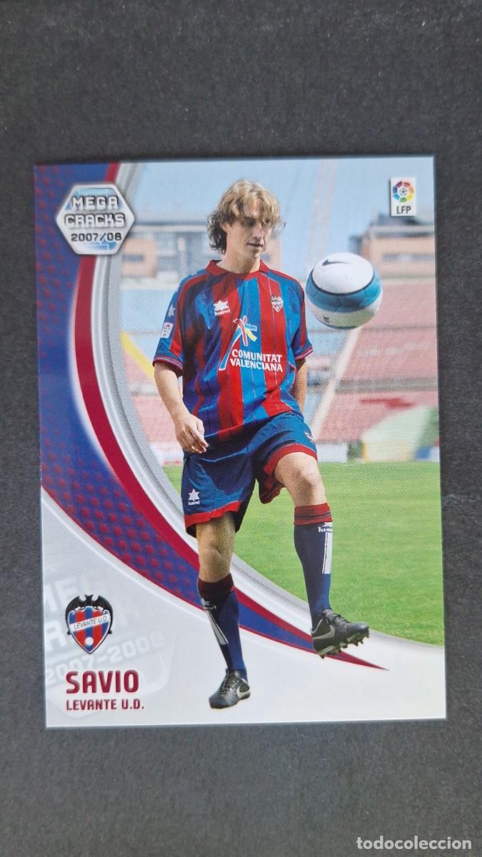 Cromos de F&uacute;tbol: L3 SAVIO LEVANTE U. D. 159 PANINI MEGACRACKS 2007 2008 07 08