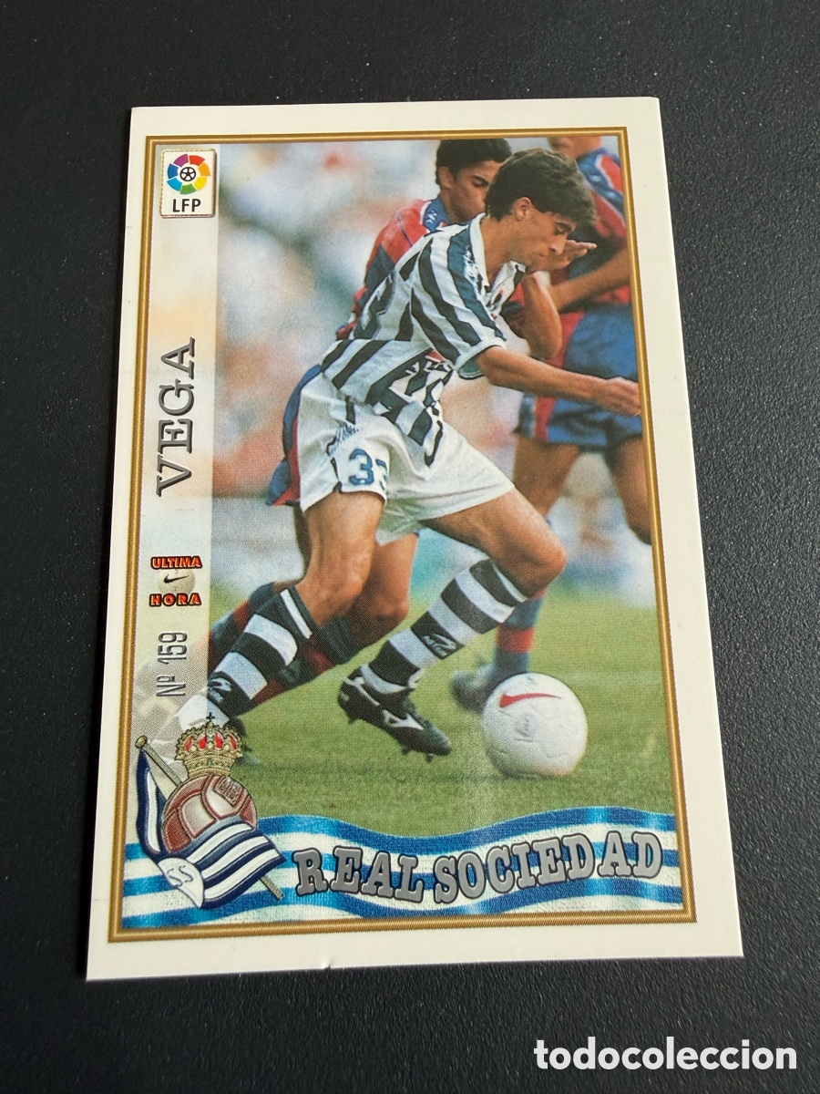 Cromos de F&uacute;tbol: MUNDICROMO 97-98. n 159 UH. VEGA ( Real Sociedad)