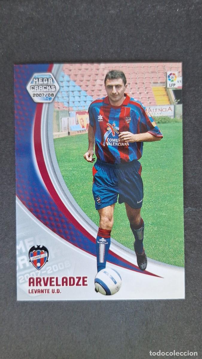 Cromos de F&uacute;tbol: L3 ARVELADZE LEVANTE U. D. 162 PANINI MEGACRACKS 2007 2008 07 08