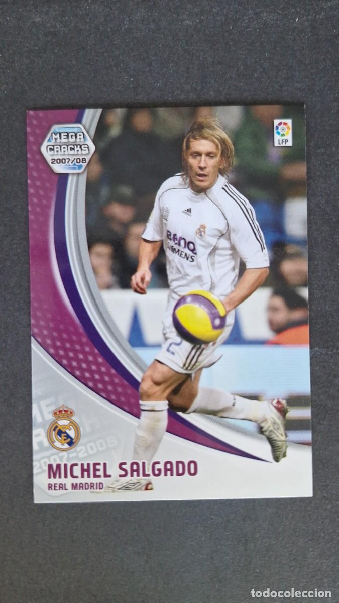 Cromos de F&uacute;tbol: L3 MICHEL SALGADO REAL MADRID 165 PANINI MEGACRACKS 2007 2008 07 08