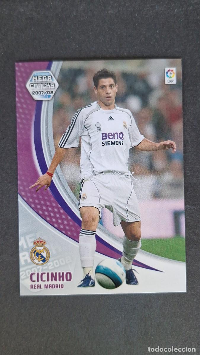 Figurine di Calcio: L3 CICINHO REAL MADRID 166 PANINI MEGACRACKS 2007 2008 07 08