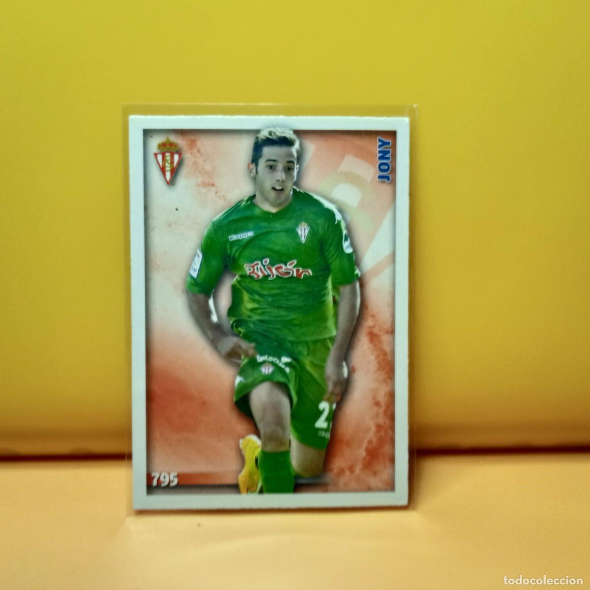 Figurine di Calcio: MUNDICROMO 2014 2015 14 15 SPORTING DE GIJ&Oacute;N JONY 795